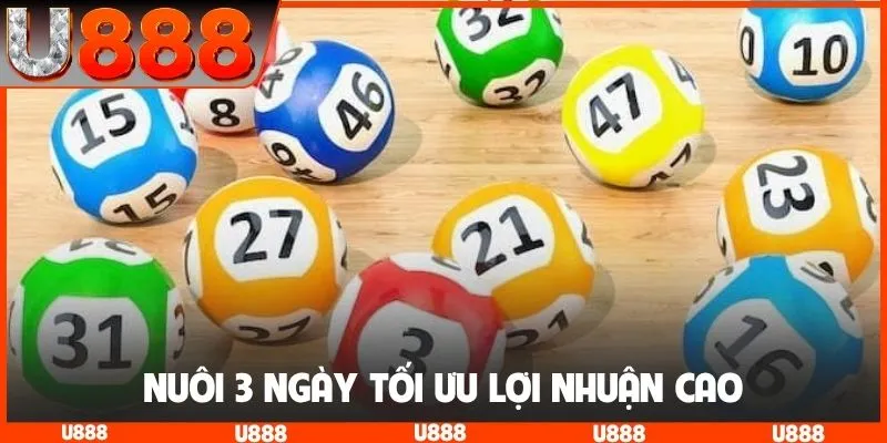 Nuôi 3 ngày tối ưu lợi nhuận cao
