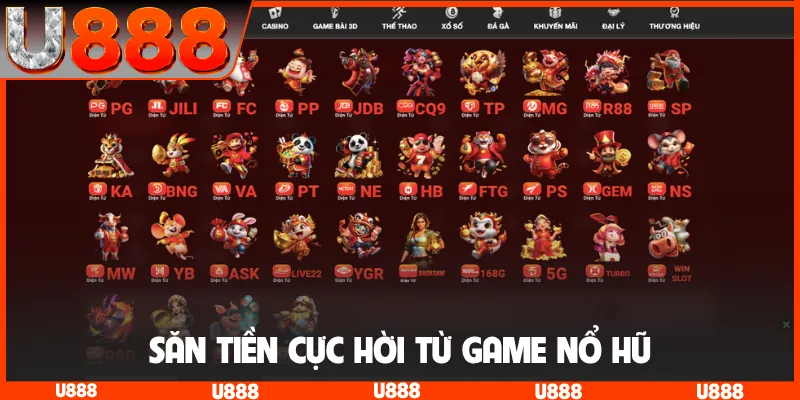 Săn tiền cực hời từ game nổ hũ